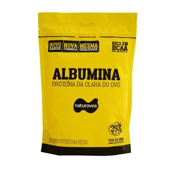 Albumina 420g NATURAL - Naturovos