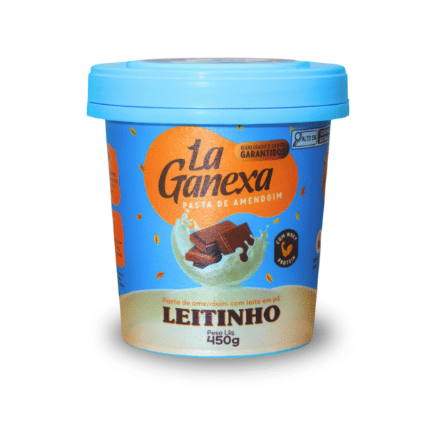 Pasta de Amendoim Leitinho 450g - La Ganexa