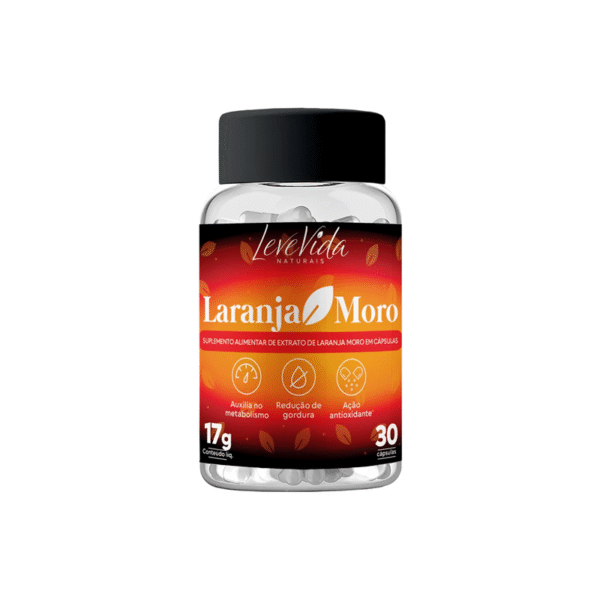 Laranja Moro 30cps - Leve Vida