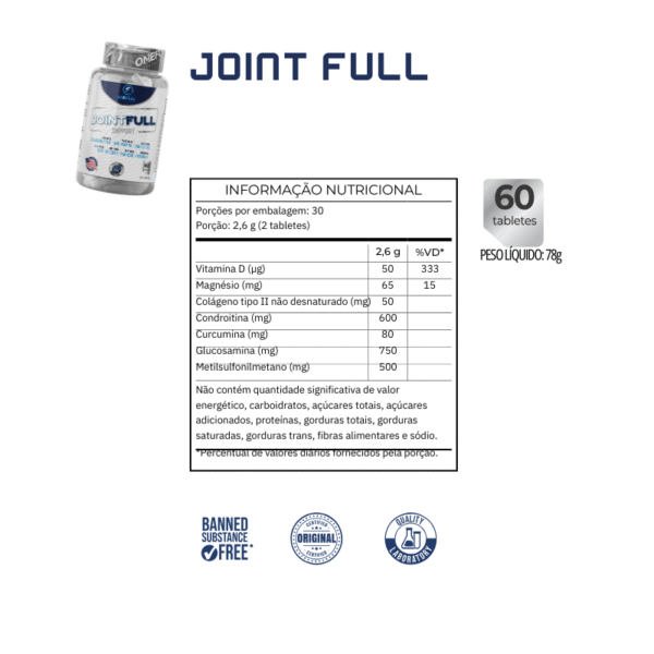 Joint Full Support 60 tbs - OneFull® - Imagem 2