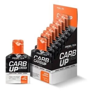 CarbUp Gel BLACK C/10 MORANGO SILVESTRE - Probiotica