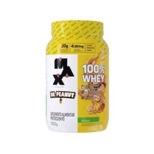 100% WHEY DR.PEANUT POTE 900G PAÇOCA - Max Titanium