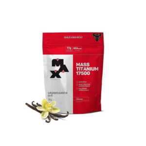 Hipercalórico Mass 17500 3kg BAUNILHA - Max Titanium