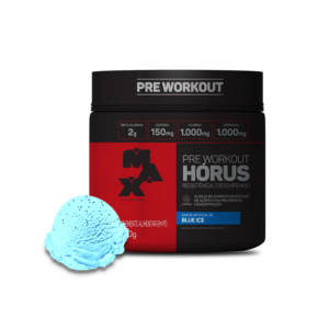 Pré Treino HÓRUS 300g - BLUE ICE - Max Titanium