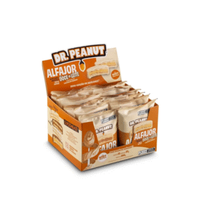 Display Alfajor Dr Peanut 12x 55g DOCE DE LEITE COM COBERTURA BRANCA
