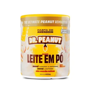 Pasta de Amendoim Dr Peanut 600g LEITE EM PÓ