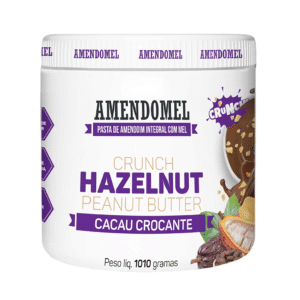 Pasta de Amendoim Crocante com Cacau 1kg - Amendomel
