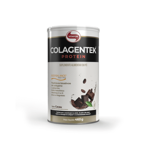 Colagentek PROTEIN 460g CACAU - Vitafor