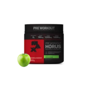 Pré Treino HÓRUS 300g - MAÇÃ VERDE - Max Titanium
