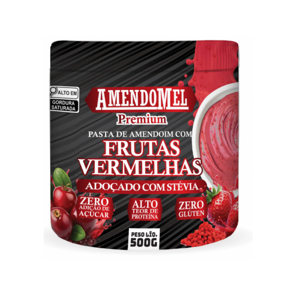 Pasta Amendomel Frutas Vermelhas 1010g