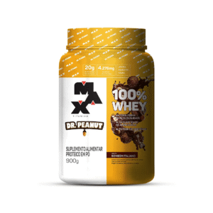 100% WHEY DR PEANUT POTE 900G BOMBOM ITALIANO - Max Titanium
