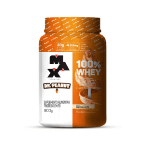 100% WHEY DR PEANUT POTE 900G DOCE DE LEITE - Max Titanium