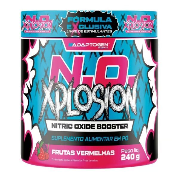 Pré Treino N.O. Explosion 240g Frutas Vermelhas - Adaptogen