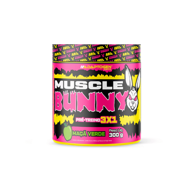 Muscle Bunny Maça Verde 300g - Adaptogen