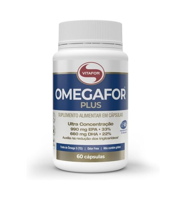 Omegafor Plus 60 Cápsulas - Vitafor